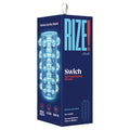 Rize Switch Glow In The Dark Self Lubricating Stroker-Clear