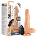 Dr. Skin Silicone Dr. Grey Thrusting Dildo-Vanilla 7"