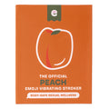 Emojibator Peach Vibrating Stroker