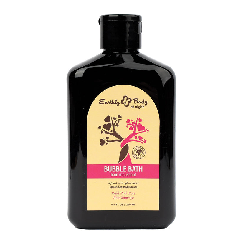 Earthly Body at Night Bubble Bath Aphrodisiac-Wild Pink Rose 8.4oz