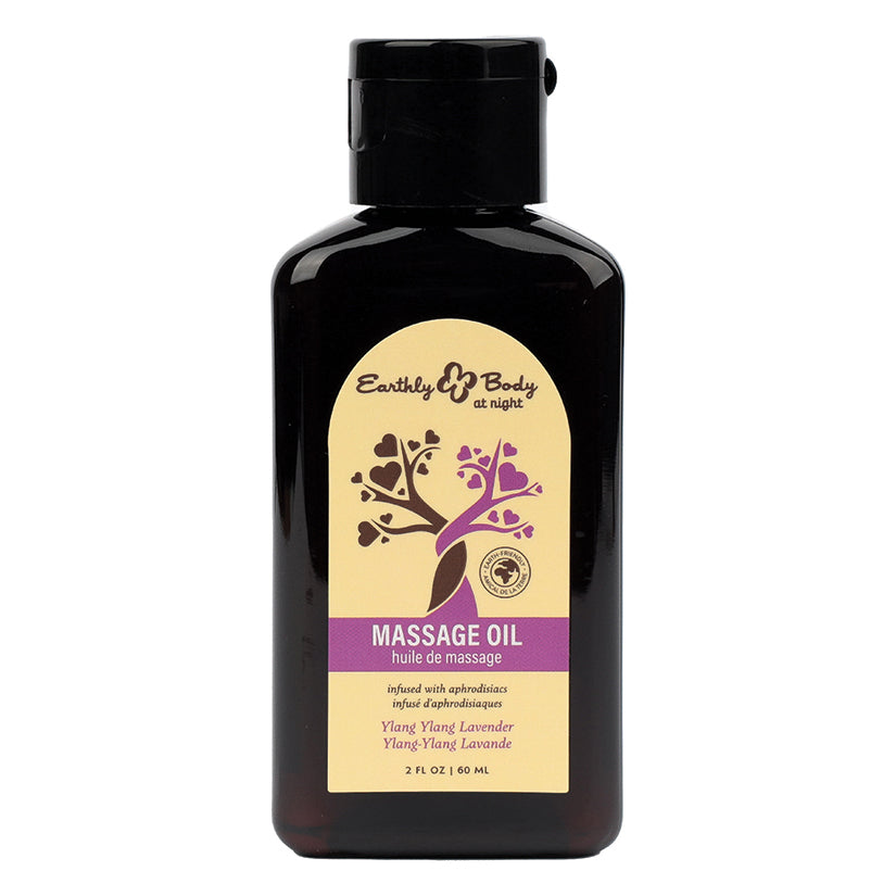 Earthly Body at Night Massage Oil Aphrodisiac-Ylang Ylang 2oz