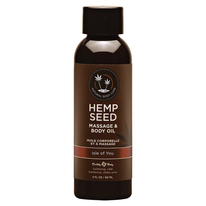 Earthly Body Massage Oil-Isle of You 2oz
