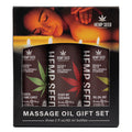 Earthly Body Massage Oil Holiday Gift Set