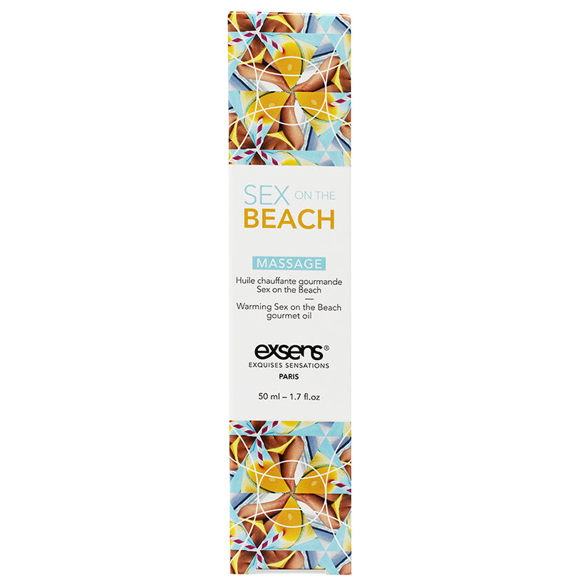 Exsens Warming Gourmet Massage Oil-Sex on The Beach 1.7oz