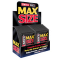 MAX Size Male Enhancement Formula-2 Pill Pack Display of 24