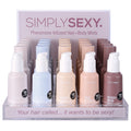 Simply Sexy Pheromone Hair and Body Fragrance Mist Acrylic Bundle