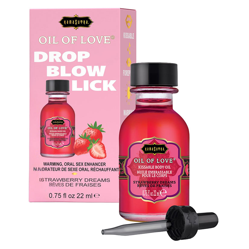 Kama Sutra Oil of Love-Strawberry Dreams .75oz
