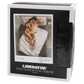Liberator Fascinator Fur Throw Queen-Black