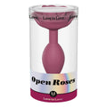 Love To Love Open Roses Silicone Butt Plug-Plum Star MD