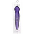 Maia Zoe Twisty Rechargeable Vibrating Wand-Purple