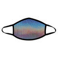 Neva Nude Liquid Party Mask-Silver Holo Black Trim