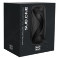 Man Wan Sub One Vibrating Tapping Masturbator-Infinite Black