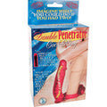 Double Penetrator Cock Ring-Red