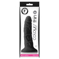 Colours Pleasures Thin Dildo-Black 5"
