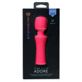 Nu Sensuelle Adore XLR8 Wand with Heat-Hot Pink