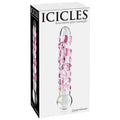 Icicles No.7-Pink Speckels 7"