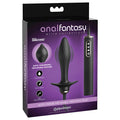 Anal Fantasy Elite Auto Throb Inflatable Vibrating Plug-Black