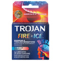 Trojan Pleasures Fire &amp; Ice Condoms (3 Pack)