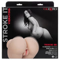 Stroke It Vibrating Twerking BBL-Ivory