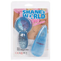 Shane's World His Vibrating Ring Stimulator-Blue