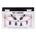 S&M Brat Charmed Nipple Clamps