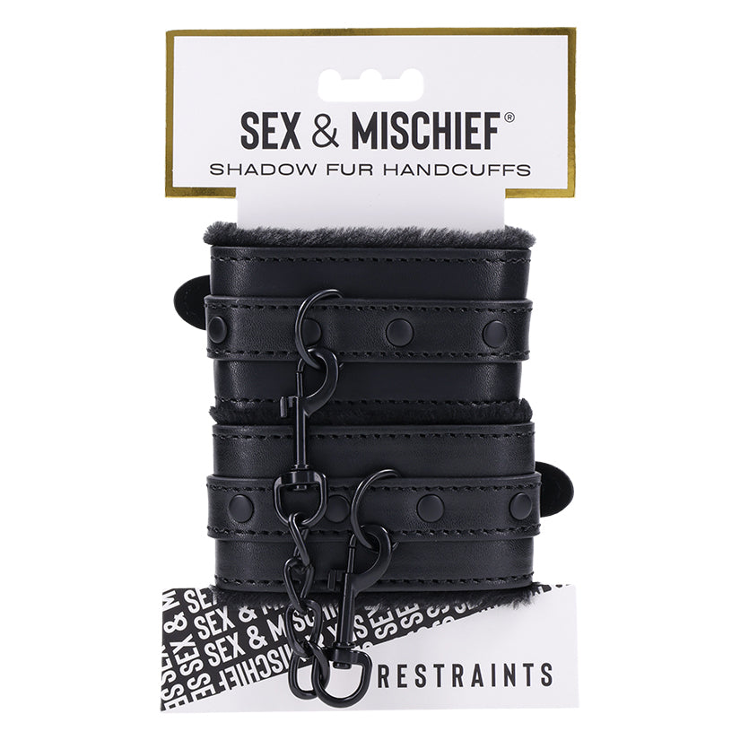 S&M Shadow Fur Handcuffs