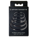 Sportsheets Rubber O-Rings-Set of 4
