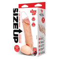 Size Up See Thru Penis Extender with Ball Loop 1"