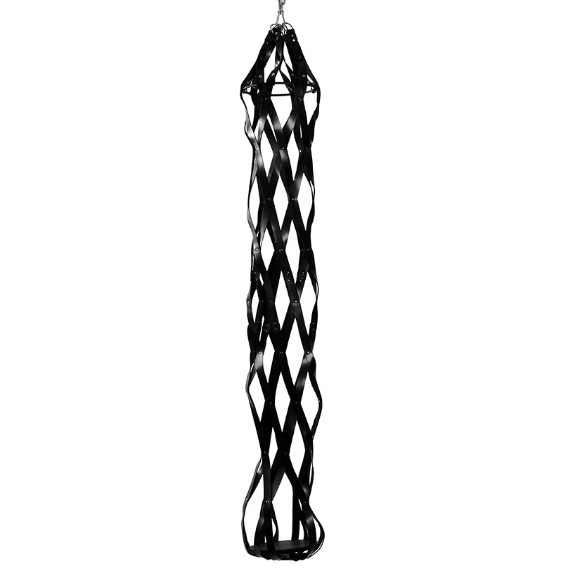 Hanging Leather Strap Cage [DROP SHIP ONLY]
