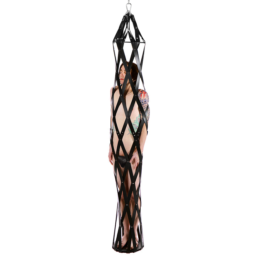 Hanging Rubber Strap Cage [DROP SHIP ONLY]