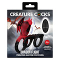 Creature Cocks Dragon Flight Vibrating Silcione Cock Ring